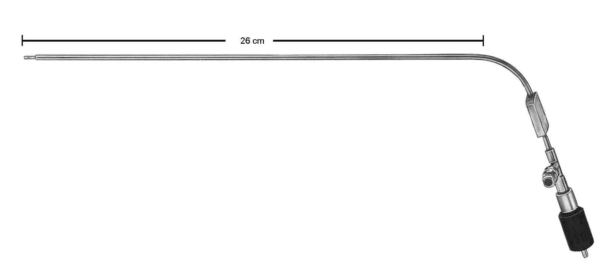 BİPOLAR ASPİRATÖR UCU 26CM